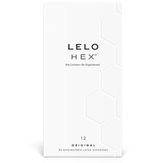 LELO CAIXA DE PRESERVATIVO HEX 12 UNIDADES