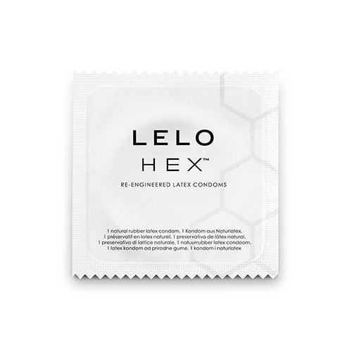 LELO CAIXA DE PRESERVATIVO HEX 12 UNIDADES