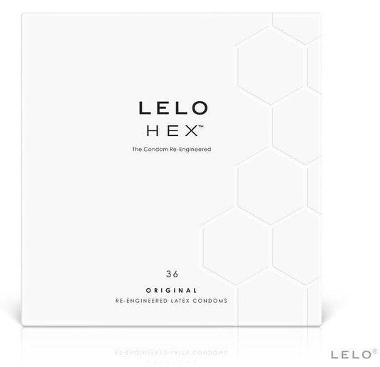 LELO CAIXA DE PRESERVATIVO HEX 36 UNIDADES