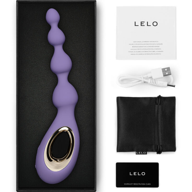 LELO MASSAGEM ANAL VIOLETA SORAYA BEADS