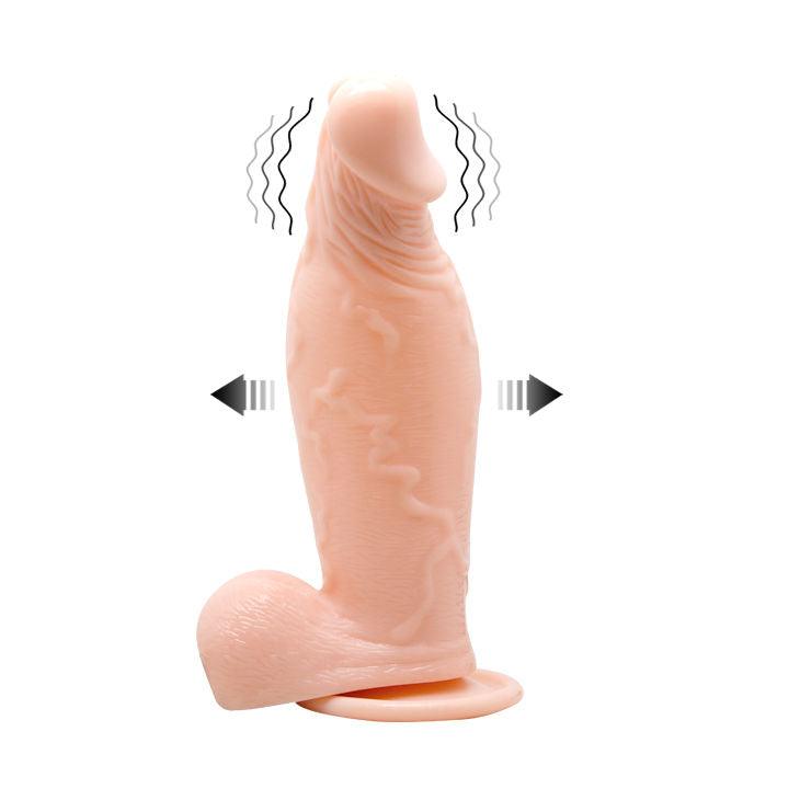 BAILE DILDO VIBRANTE E INFLVEL REALISTA