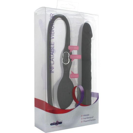 SEVEN CREATIONS VIBRADOR INFLVEL PRETO