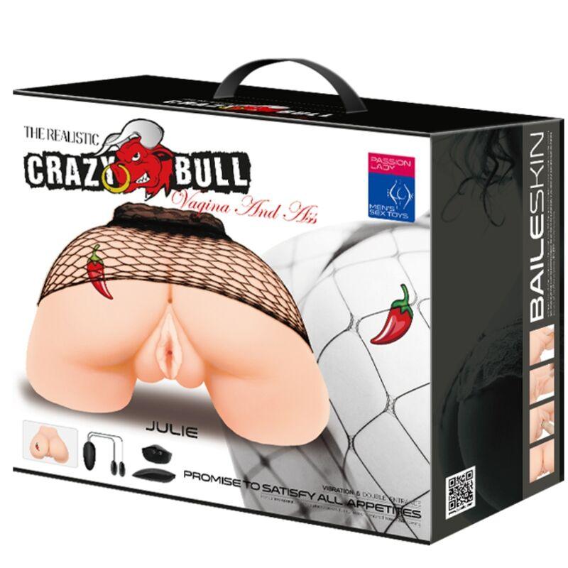 CRAZY BULL VAGINA E NUS COM MALHA REALiSTICA COM VIBRAO