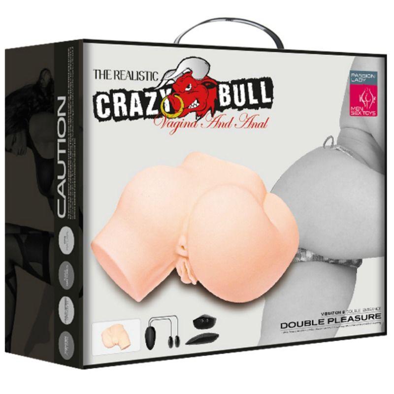 CRAZY BULL BUNDA COM VAGINA E NUS REALISTAS E VIBRAO