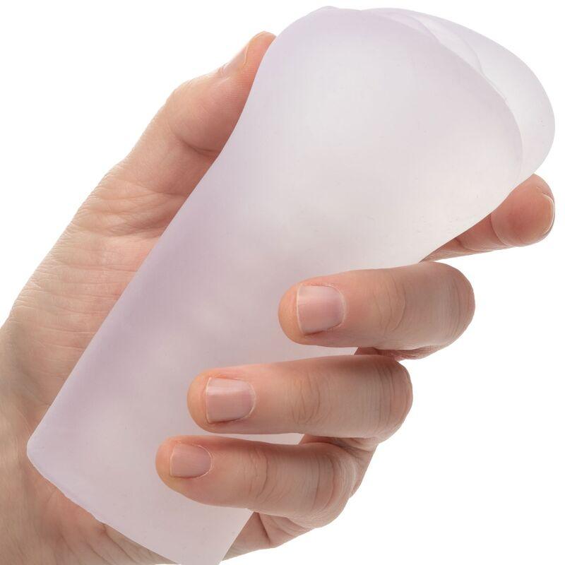 CALIFORNIA EXOTICS BOUNDLESS VULVA STROKER TRANSPARENTE