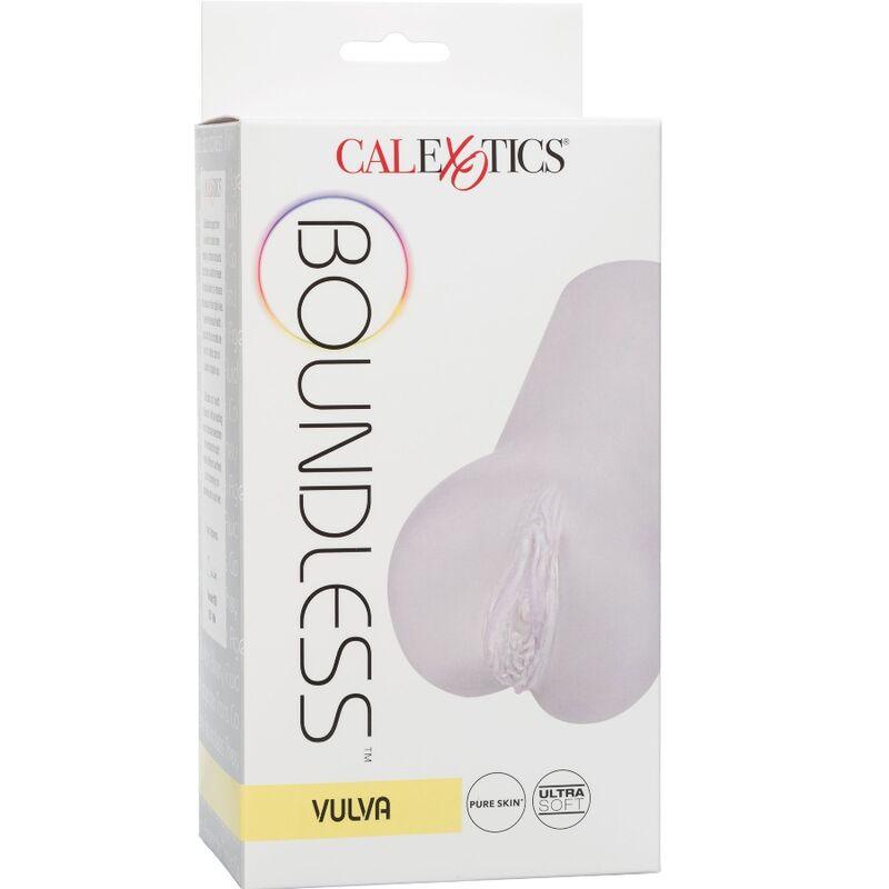 CALIFORNIA EXOTICS BOUNDLESS VULVA STROKER TRANSPARENTE