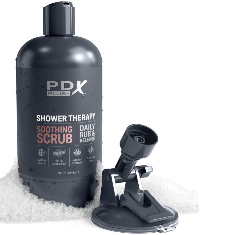 PDX PLUS STROKER MASTURBATOR DISCREET GARRAFA DESIGN CALMANTE SCRUB CANDY SHAMPOO