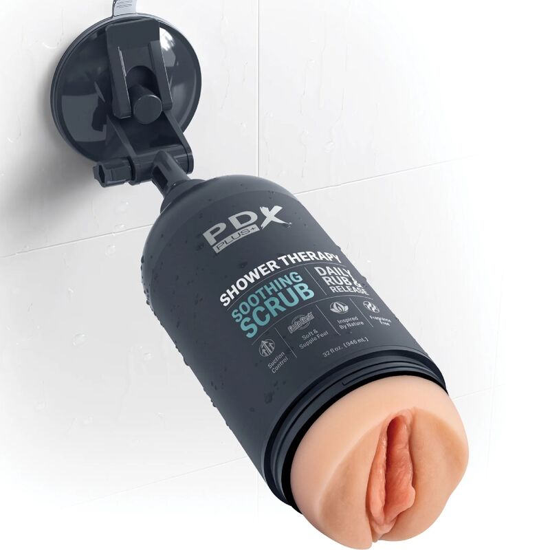 PDX PLUS STROKER MASTURBATOR DISCRETE BOTTLE DESIGN SHAMPOO ESFOLIANTE CALMANTE