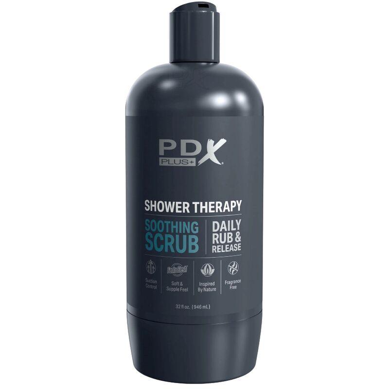 PDX PLUS STROKER MASTURBATOR DISCRETE BOTTLE DESIGN SHAMPOO ESFOLIANTE CALMANTE