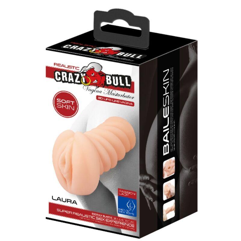 CRAZY BULL MASTURBADOR DE VAGINA PORTTIL