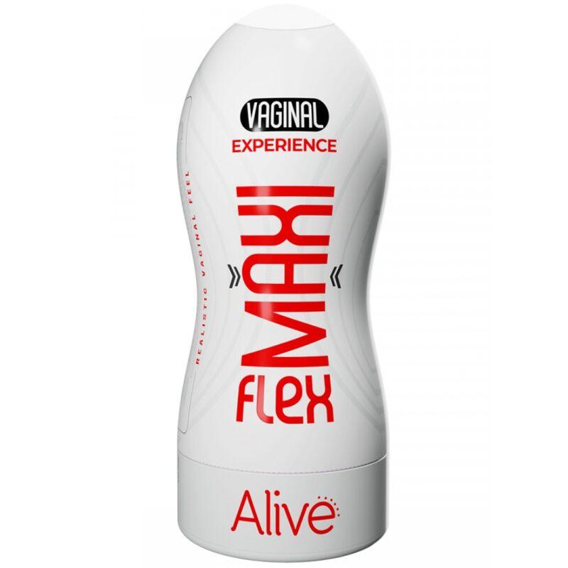 ALIVE MAXI FLEX MASTURBADOR MASCULINO VAGINAL TAMANHO L