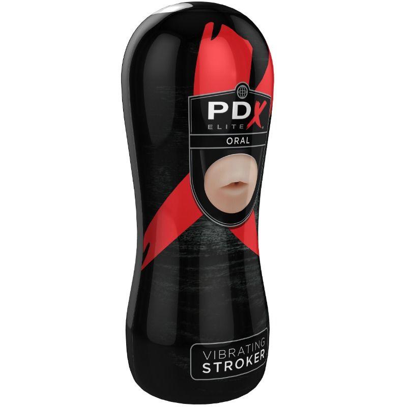 PDX ELITE VIBRAToRIO ORAL STROKER