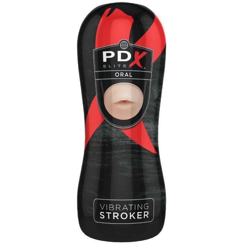 PDX ELITE VIBRAToRIO ORAL STROKER