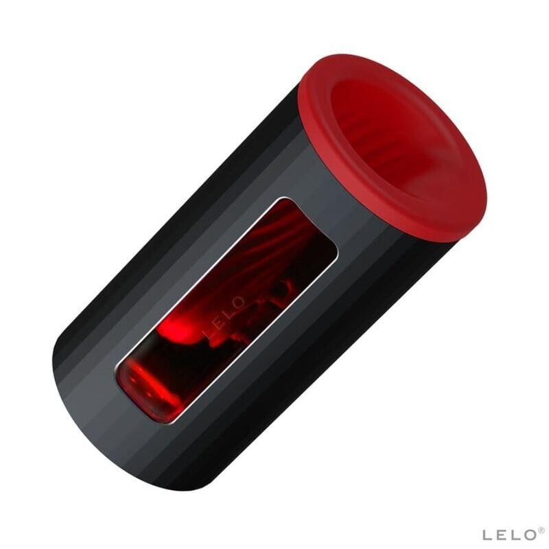 LELO MASTURBADOR F1S V2 COM TECNOLOGIA SDK VERMELHO PRETO