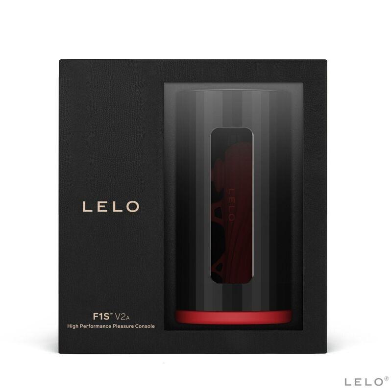 LELO MASTURBADOR F1S V2 COM TECNOLOGIA SDK VERMELHO PRETO