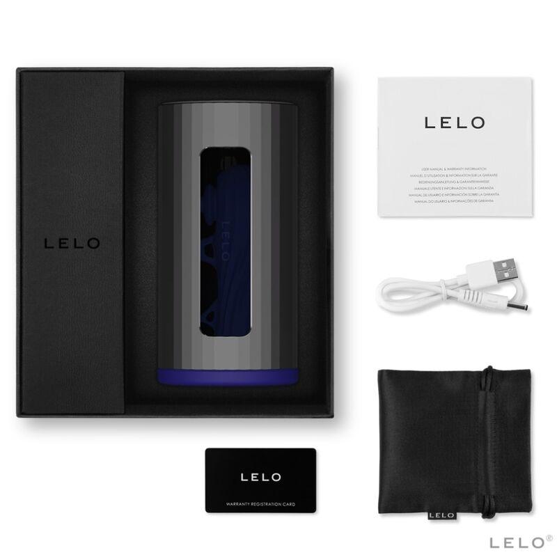 LELO MASTURBADOR F1S V2 COM TECNOLOGIA SDK AZUL E METAL