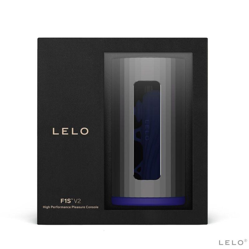 LELO MASTURBADOR F1S V2 COM TECNOLOGIA SDK AZUL E METAL