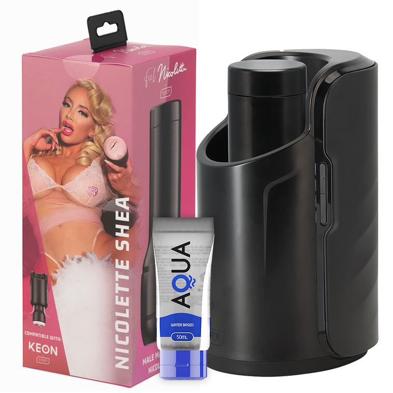 KIIROO KEON FEEL NICOLETTE SHEA STROKER LUBRIFICANTE DE QUALIDADE AQUA 50 ML