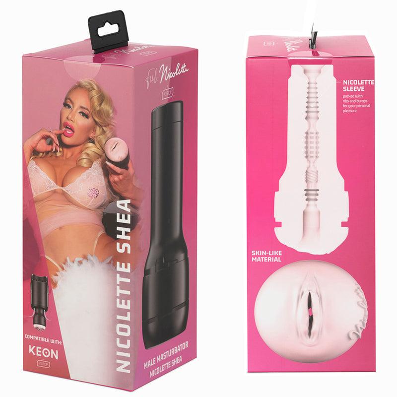 KIIROO KEON FEEL NICOLETTE SHEA STROKER LUBRIFICANTE DE QUALIDADE AQUA 50 ML