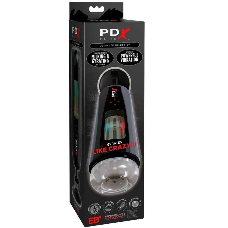 PDX ELITE STROKER ULTIMATE MILKER 2 ROTATIVO E VIBRADOR