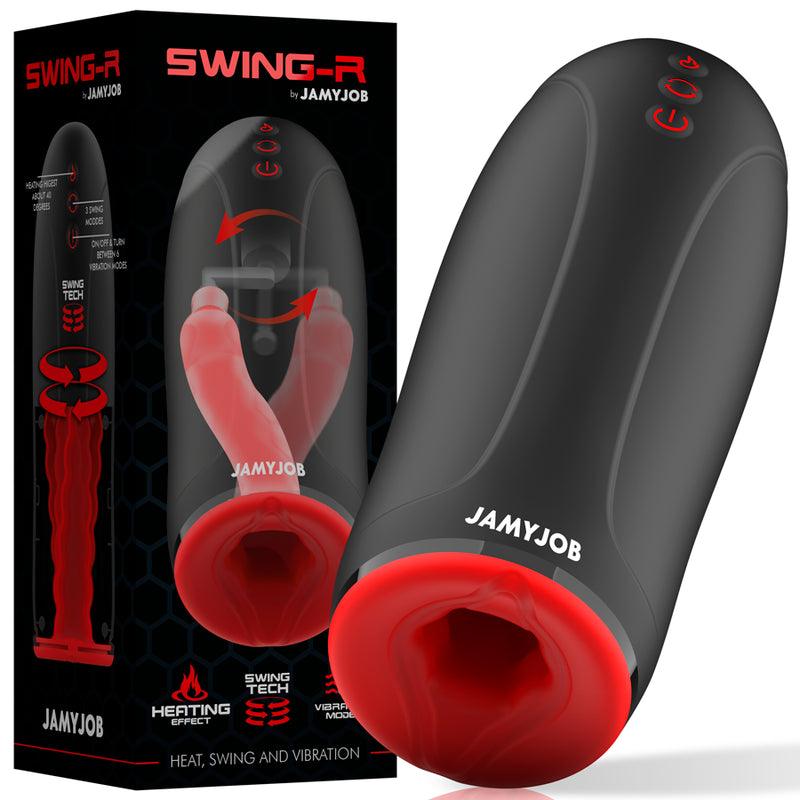 JAMYJOB EFEITO DE AQUECIMENTO SWING R TECNOLOGIA DE SWING E MASTURBADOR DE VIBRAO