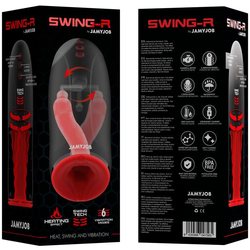 JAMYJOB EFEITO DE AQUECIMENTO SWING R TECNOLOGIA DE SWING E MASTURBADOR DE VIBRAO