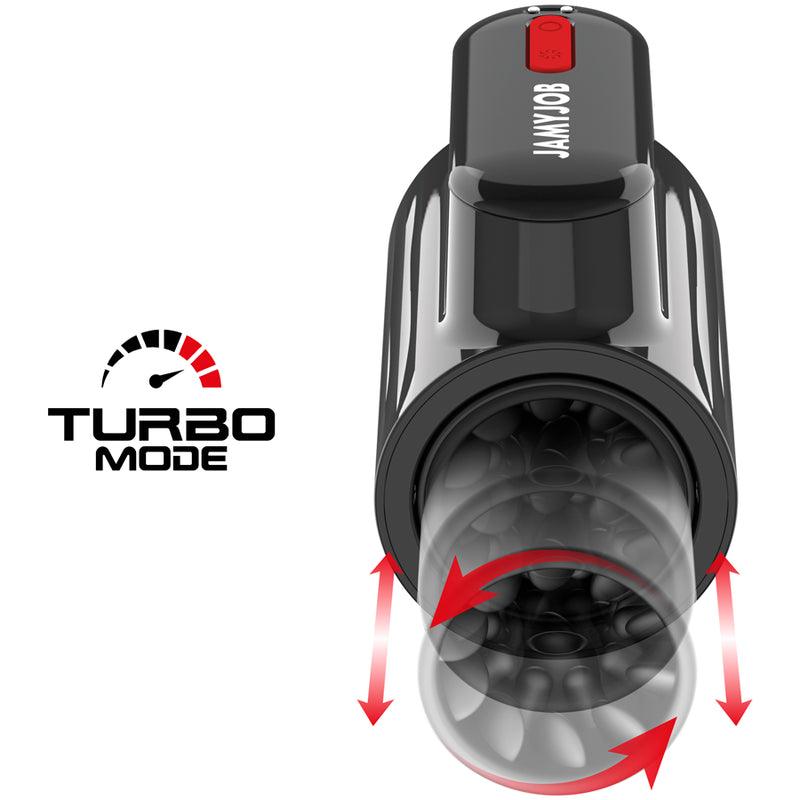 JAMYJOB VORTEX THRUSTING E 360 ROTATE TECH TURBO MODE MASTURBATOR