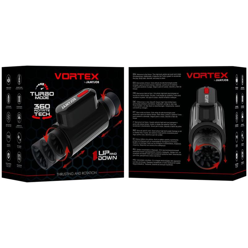 JAMYJOB VORTEX THRUSTING E 360 ROTATE TECH TURBO MODE MASTURBATOR