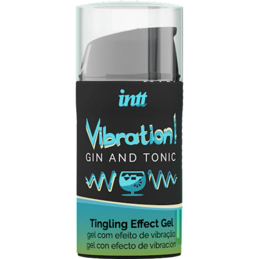 INTT PODEROSO ESTIMULANTE iNTIMO LiQUIDO VIBRADOR GEL GIN ToNICO 15ML