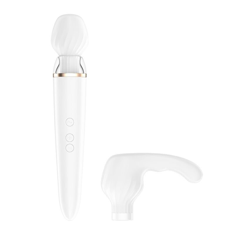 SATISFYER APLICATIVO DOUBLE WANDER BRANCO