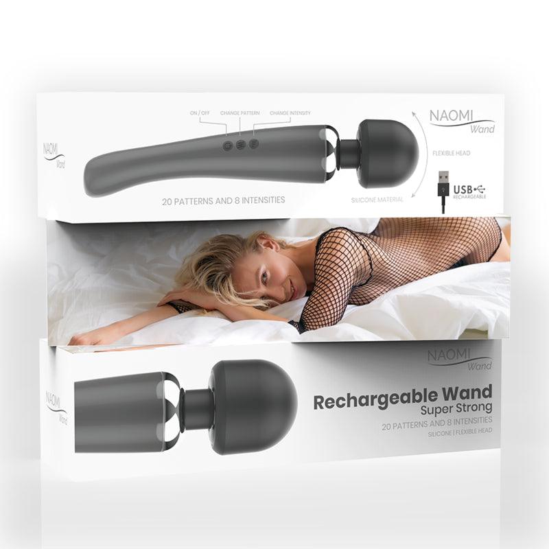 NAOMI WAND NOVO MASSAGEADOR SUPER FORTE