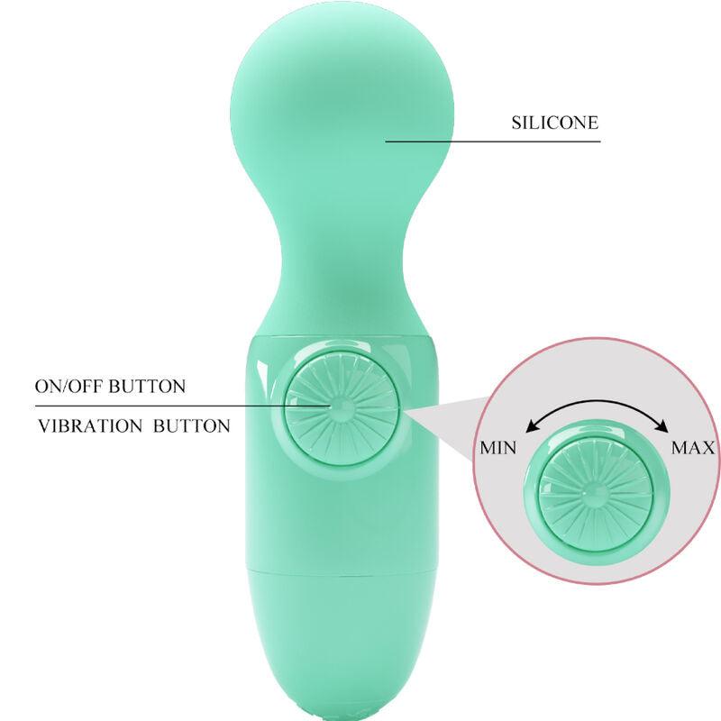 PRETTY LOVE MINI MASSAGER PESSOAL VERDE