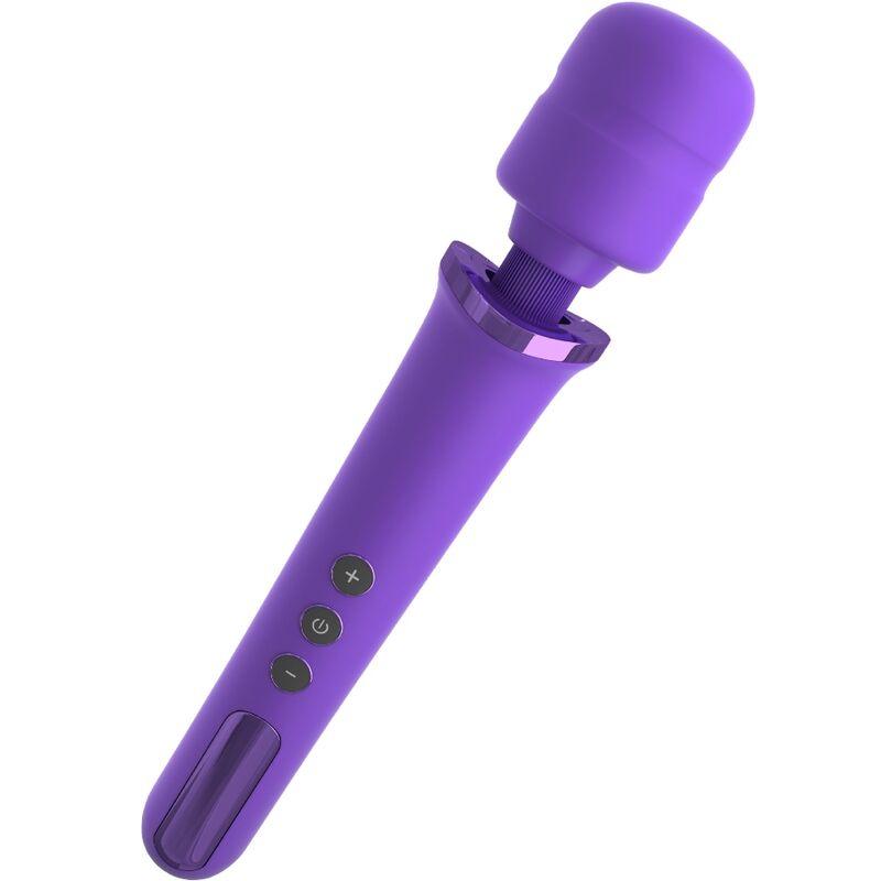 FANTASY FOR HER MASSAGADOR DE VARINHA RECARREGaVEL PARA ELA E VIBRADOR 50 NiVEIS VIOLETA