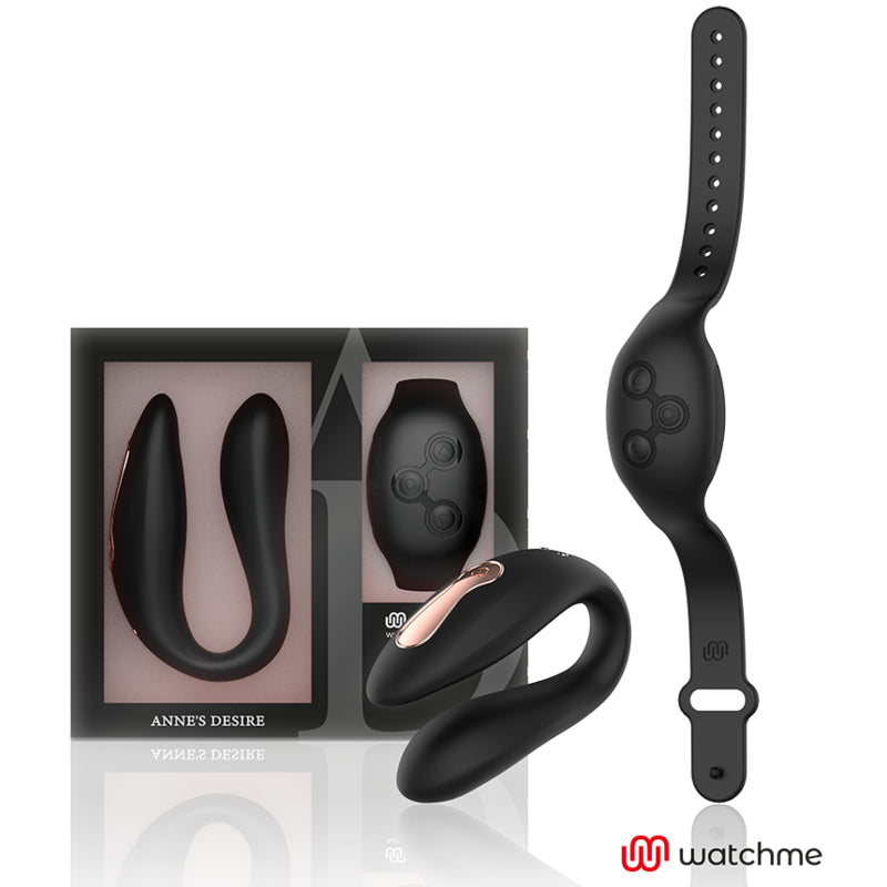 ANNE S DESIRE DUAL PLEASURE TECNOLOG UM WATCHME PRETO