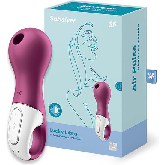 SATISFYER ESTIMULADOR E VIBRADOR LUCKY LIBRA