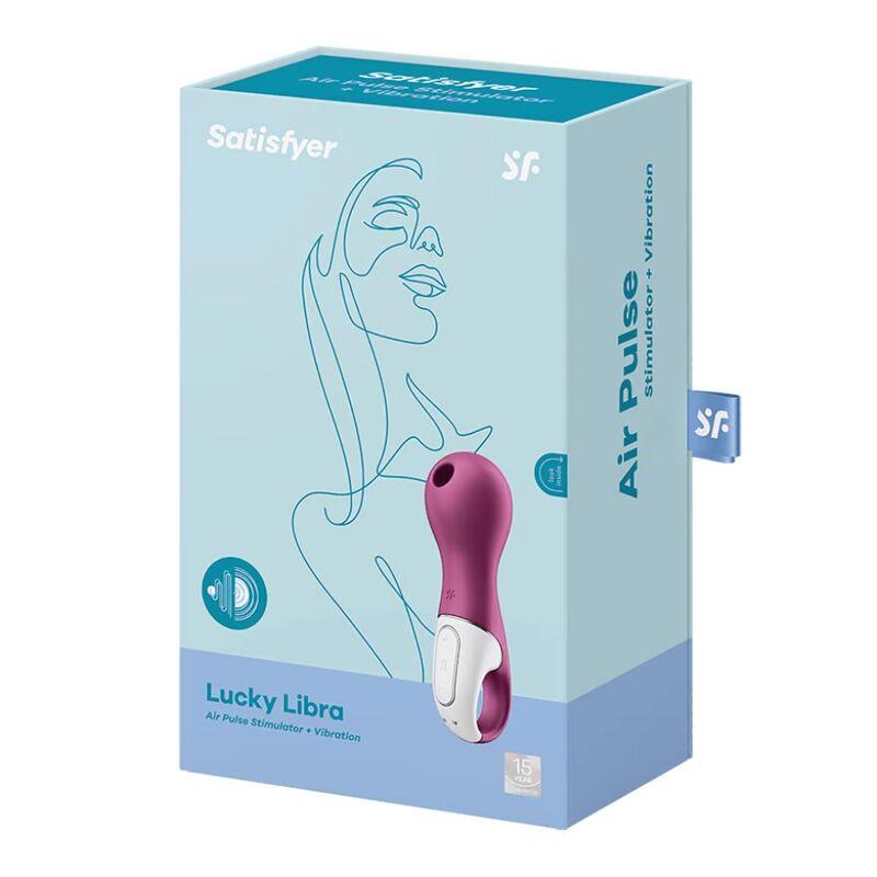 SATISFYER ESTIMULADOR E VIBRADOR LUCKY LIBRA