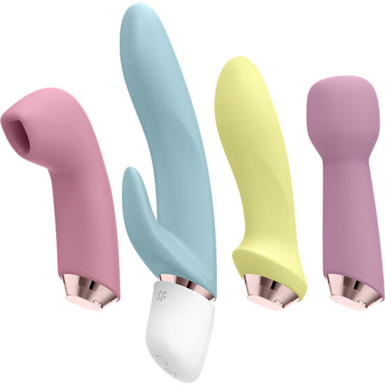 SATISFYER MARVELOUS FOUR CONJUNTO VIBRADOR E PULSO DE AR