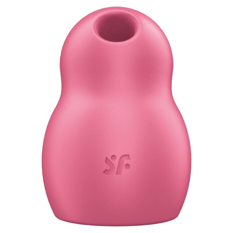 SATISFYER PRO TO GO 1 ESTIMULADOR E VIBRADOR DE PULSO DE AR DUPLO VERMELHO