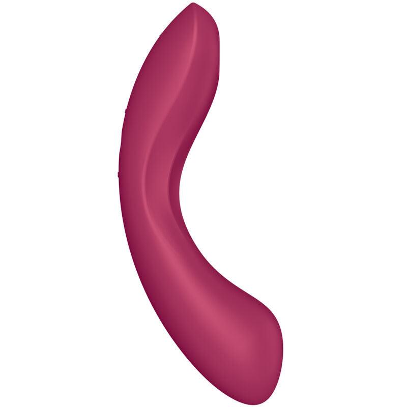 SATISFYER CURVE TRINITY 1 AIR PULSE VIBRATION VERMELHO