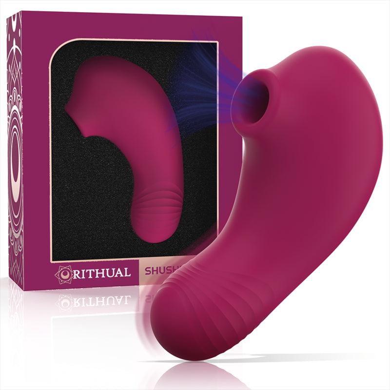 RITHUAL ESTIMULADOR DE CLIToRIS DE BOLSO SHUSHU PRO 2 PODEROSOS MOTORES ORQUiDEA