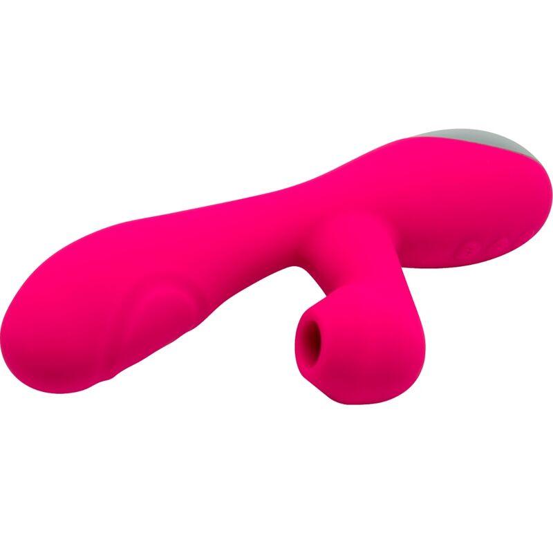 ALIVE VIBRADOR DE BRILHO DO CARIBE E SUCKER FuCSIA