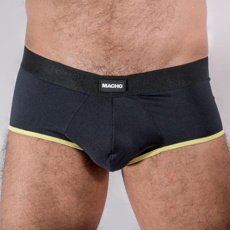 MACHO MS24A CUECA BRIEF AMARELO ESCURO M