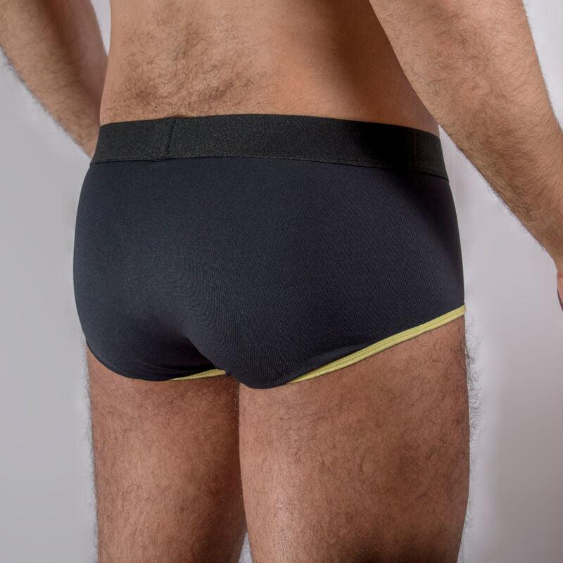 MACHO MS24A CUECA BRIEF AMARELO ESCURO M