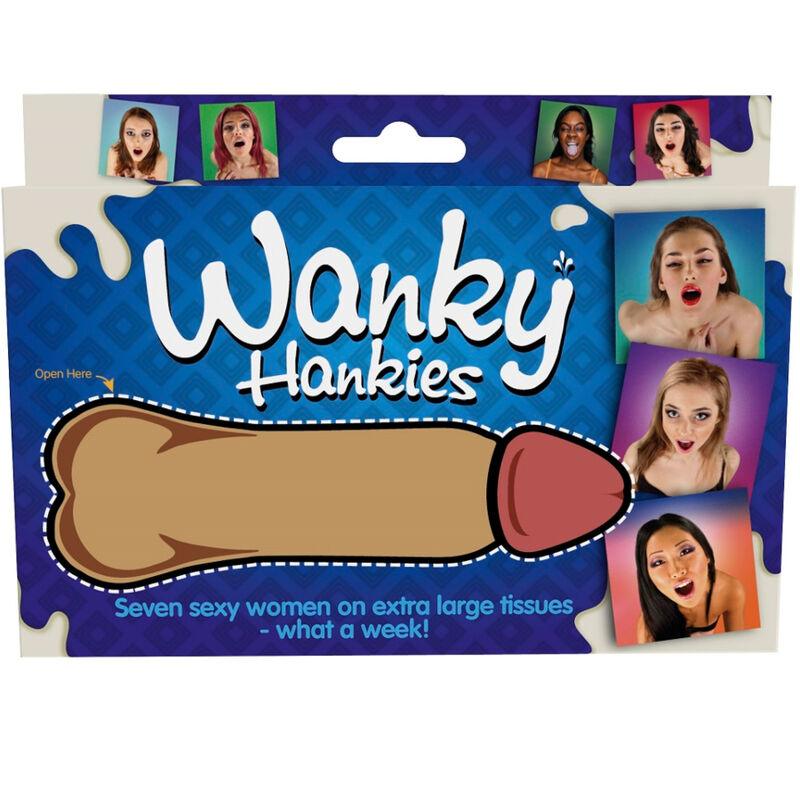 SPENCER FLEETWOOD WANKY HANKIES 7 LENCOS EXTRA GRANDES PARA MULHERES