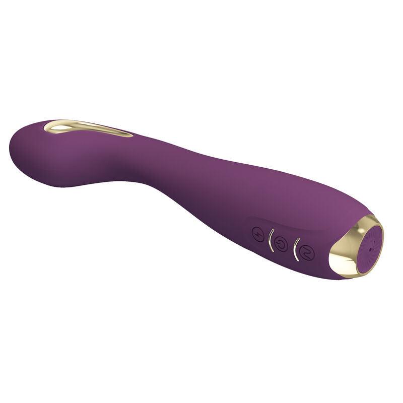 PRETTY LOVE VIBRADOR HECTOR ELECTROSHOCK POR APP CONTROL ROXO