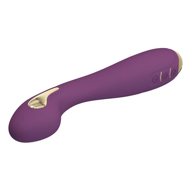 PRETTY LOVE VIBRADOR HECTOR ELECTROSHOCK POR APP CONTROL ROXO