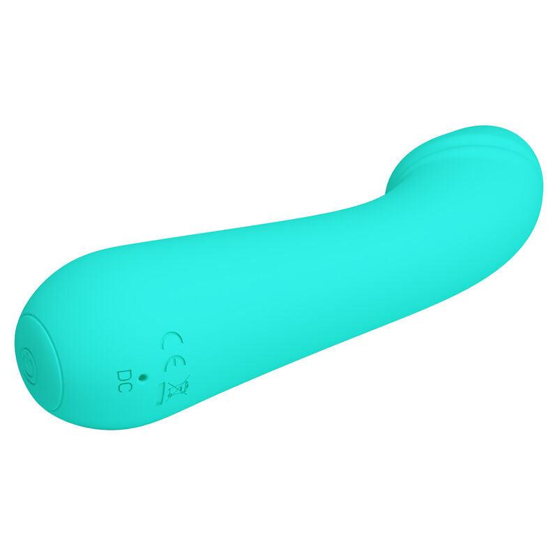 PRETTY LOVE VIBRADOR RECARREGVEL CETUS AQUA VERDE