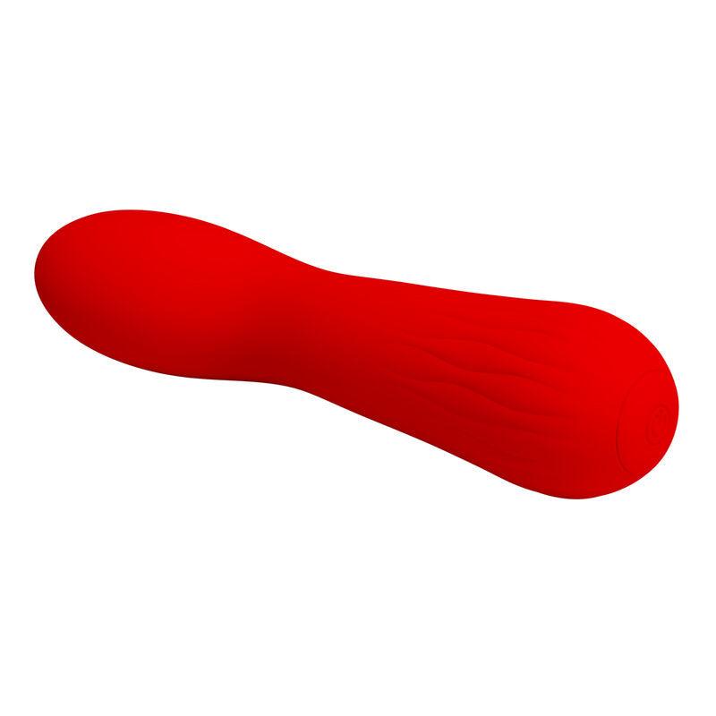 PRETTY LOVE VIBRADOR RECARREGVEL FAUN VERMELHO