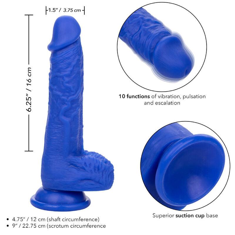 ADMIRAL SAILOR REALISTIC DILDO VIBRADOR AZUL