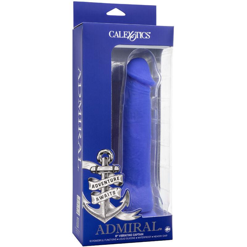 ADMIRAL CAPTAIN REALISTIC DILDO VIBRADOR AZUL